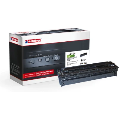 Afbeelding van Edding Toner vervangt HP 131X (CF210X) Compatibel Zwart 2400 bladzijden EDD 2104 18