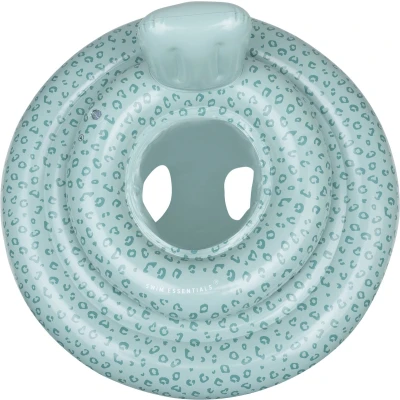 Afbeelding van Swim Essentials Baby Float 0 1 jaar Groen Panterprint