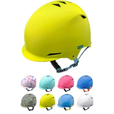 Afbeelding van Meteor Fietshelm KS02 M 52 56 cm geel