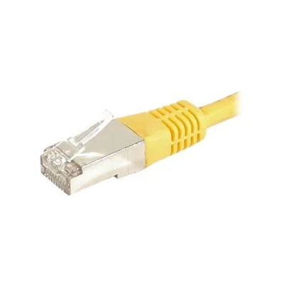 Image de DEXLAN Cordon patch RJ45 SSTP CAT 6a jaune 15 m