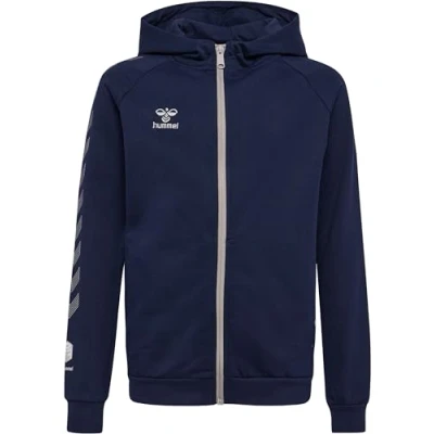 Afbeelding van Hummel MOVE GRID ZIP Sweater met rits voor kinderen, Maat: 128, Marine