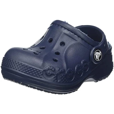 Afbeelding van Crocs Baya Uniseks klomp voor kinderen, gevoerd, marineblauw, 26,5 EU, Navy Blauw