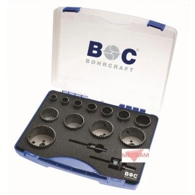 Afbeelding van Bohrcraft BI Metalen gatzagen HSS, Allround gatzagenset 14 delig gatzaag