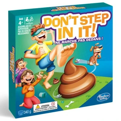 Image de Jeu d’ambiance Hasbro Don&#039;t step in it Ne marche pas dedans