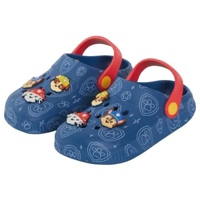 Afbeelding van Paw Patrol Sabots Pour enfants avec breloques garçons Sandales d&#039;intérieur et d&#039;extérieur Chase Marshall Style décontracté la plage, bleu, 23 EU