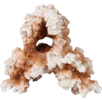 Afbeelding van Aqua Della Koraal Aquarium Ornament 19.5x11x17.5 cm Lichtroze Wit