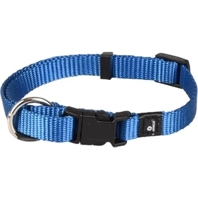 Afbeelding van Hond Halsband Ziggi Blauw XS 20 35cm 10mm
