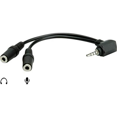 Afbeelding van Roline 11.09.4441 Audio Adapter [1x Jackplug male 3,5 mm 2x female mm]