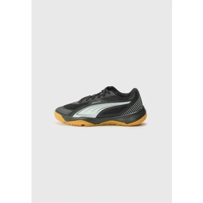 Afbeelding van Puma Solarflash Iii Jr Indoor veldschoenen, uniseks, kinderen, Zwart, koud lichtgrijs