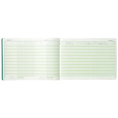 Afbeelding van Exacompta 9620E Piqûre Journal of Recepten Uitgaven van de Vrije Beroepen 27 x 38 cm 80 pagina&#039;s willekeurige kleur