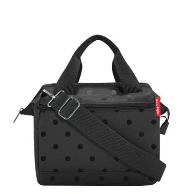 Afbeelding van reisenthel Allrounder Cross Gym Bag Femme, Noir (Glossy Dots Black), Talla única, Sport