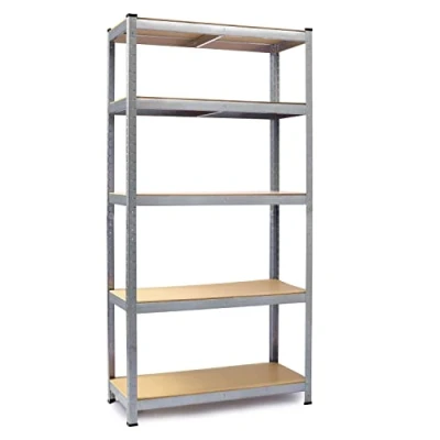 Image de Humberg Étagère de rangement 2 en 1 pour charges lourdes 180 x 70 31 cm Avec 5 tablettes Charge maximale : 500 kg