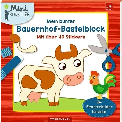 Afbeelding van Mein bunter Bauernhof Bastelblock
