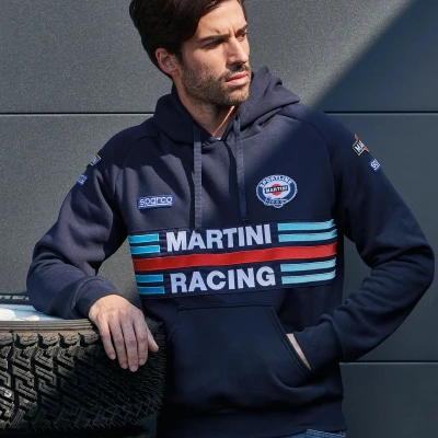 Afbeelding van Sparco Martini Racing Hoodie S Blauw