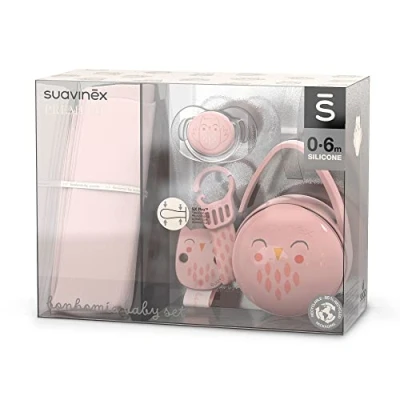 Afbeelding van Suavinex Bonhomia Pink Gift Set SXSBZ2080743