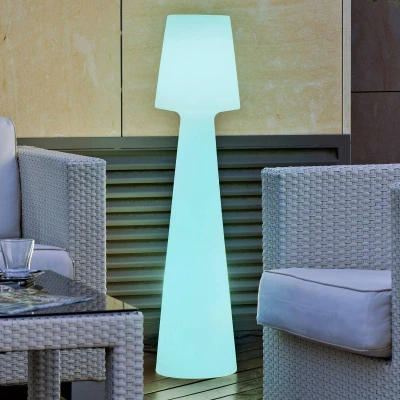 Afbeelding van Newgarden Lola LED vloerlamp, oplaadbare batterij, hoogte 110 cm