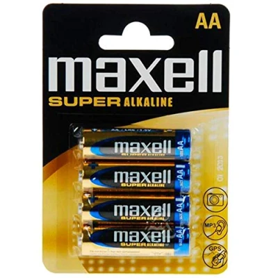 Afbeelding van Maxell Super Alkaline Aa Lr6 4uds