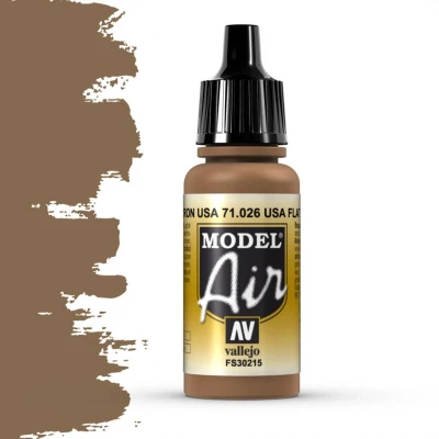 Afbeelding van Model Air USA Flat Brown 17ml 71026