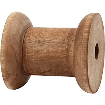 Afbeelding van Spoel, h: 50 mm, d: 30+48 10 stuks, populier