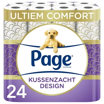 Afbeelding van PAGE TOILETPAPIER KUSSENZACHT DESIGN 4 ROL 6x