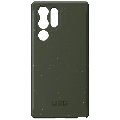 Afbeelding van Urban Armor Gear Outback Bio Samsung Galaxy S22 Ultra Hoesje Olive