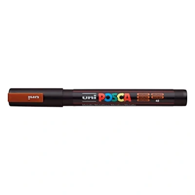 Afbeelding van Verfstift Posca PC3M F brons