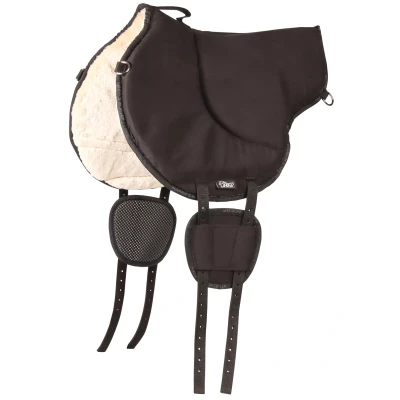 Image de Harry&#039;s Horse Pad Sans Selle Faux Fur NoirVendu par Agradi