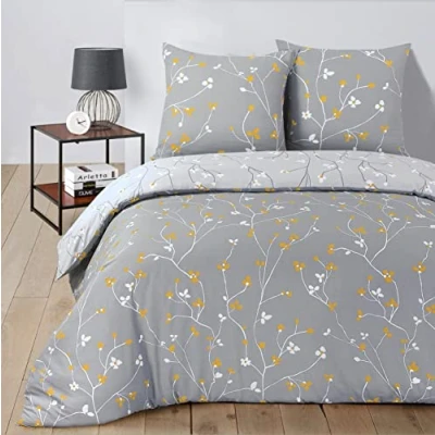 Afbeelding van Vision Freya Dekbedovertrek 240x220cm met 2 bijhorende slopen 100% katoen