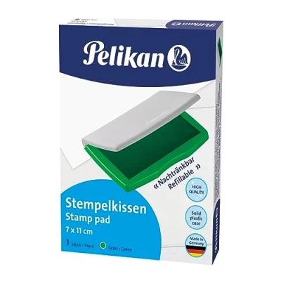 Afbeelding van Stempelkussen Pelikan 2E 110x70mm groen