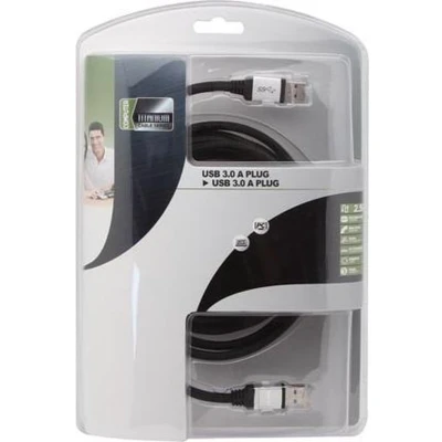Afbeelding van Professionele USB 3.0 A(M) kabel 5 meter