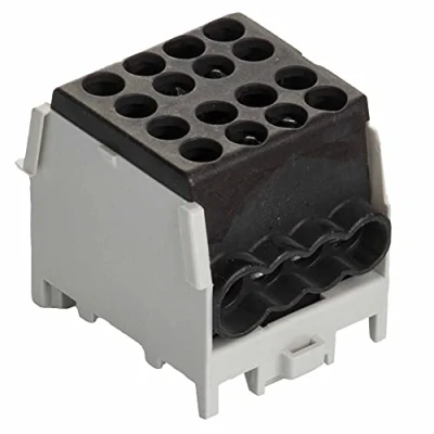 Afbeelding van Pollmann HLAK 25 1/6 M2 aftakklem, zwart