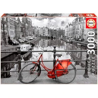 Afbeelding van Puzzel Educa Amsterdam 16018 3000 Onderdelen