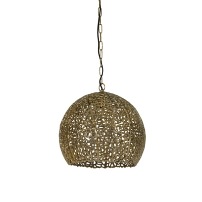 Afbeelding van Sinula hanglamp Ø39x38 cm goud