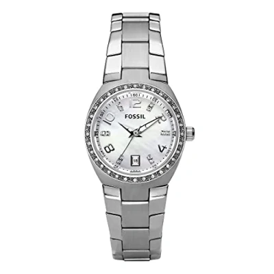 Afbeelding van Fossil Dameshorloge Colleague, kwartsuurwerk, Parelmoer/zilver, Armband