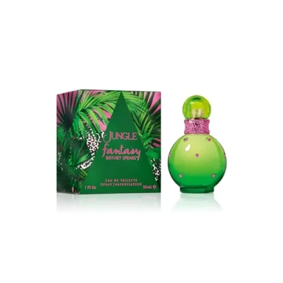 Afbeelding van BRITNEY SPEARS Jungle Fantasy, Exotisch eau de toilette spray, bloemen en sprankelend, 30 ml