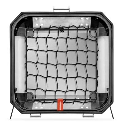 Afbeelding van TrunkExpert KAPPA K&#039;Mission Koffernet Top Case Moto Net Motorkoffer Middenkoffer Bagageset Zwart 44l