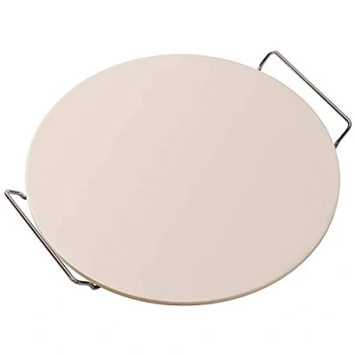 Afbeelding van Krumble Pizzasteen BBQ / oven Pizzaplaat rond Pizza baksteen Diameter 30,5 cm