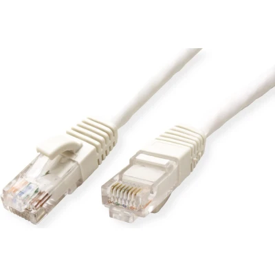 Afbeelding van VALUE UTP Cat.6 (Class E) patchkabel, LS0H, wit, 5 m