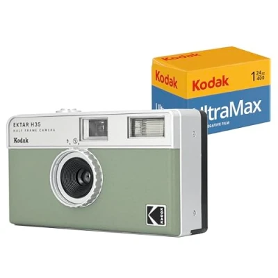 Afbeelding van Kodak RK0111 Bundle Film Camera Ektar H35 Vert + Peliculle 35mm Half frame