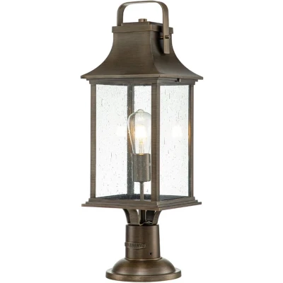 Afbeelding van Hinkley Mini LED Tuin Pilaar Grant 1X E27 Max 60W IP44 (Outdoor) Burnished Bronze