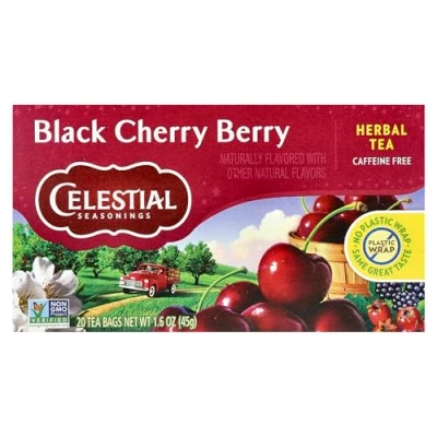 Afbeelding van Celestial Seasonings Black Cherry Berry 20 theezakjes