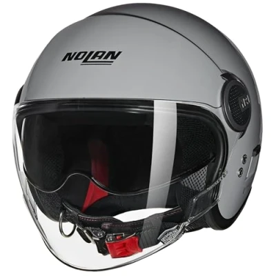 Afbeelding van Nolan N21 Visor 06 Classico 303 Grijs Glossy Jethelm Maat S Helm