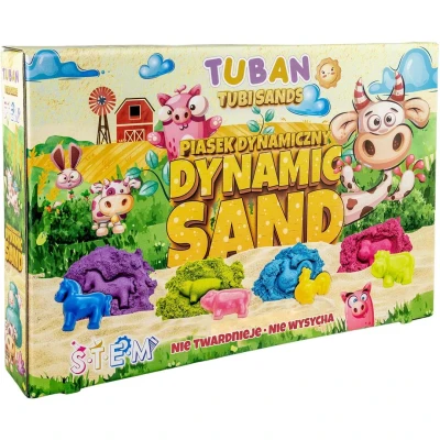 Afbeelding van Tuban Farm Dynamic Sand knutselset in de kleur Multicolor