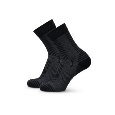 Afbeelding van Danish Endurance Hiking Light Sportsokken, Heren, Maat: 39 42, Black