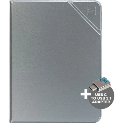 Afbeelding van Tucano Metalen behuizing (iPad Air 2022 (5e gen), iPad 2020 (4e generatie)), Tablethoes, Grijs