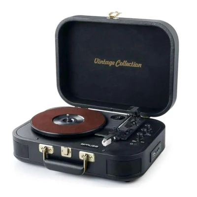 Afbeelding van Muse MT 201 GLD Zwart Stereo/USB/Bluetooth Draaitafel
