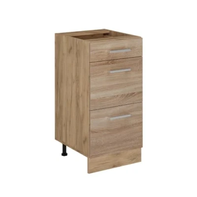 Afbeelding van Vicco Keukenonderkast R Line, Sonoma/Krachtige eik goud, 40 cm met laden, zonder werkblad