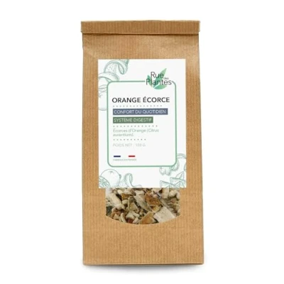 Afbeelding van RUE DES PLANTES Bitteroranje 100 g schors bereiding en aromatiseer je kruiden thee.