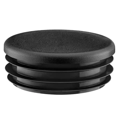 Afbeelding van Stop voor ronde buis 38mm 1 stuk zwart (RAL 9005) kap 3,8cm EMFA ®