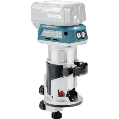 Afbeelding van Makita DRT50ZJ Accu Freesmachine 18v Li ion zonder accu&#039;s en lader in M box